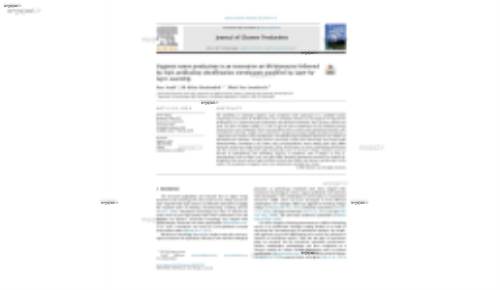 Hygienic water production in an innovative air lift bioreactor followed by high antifouling ultrafiltration membranes modified by layer-bylayer assembly